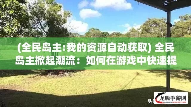 (全民岛主:我的资源自动获取) 全民岛主掀起潮流：如何在游戏中快速提升您的岛屿经济？立足生态，打造繁荣小岛！